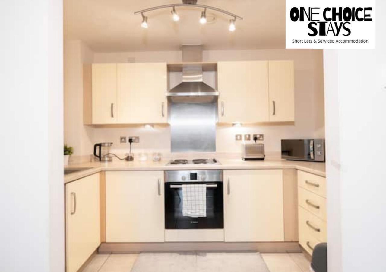 Cosy 2 Bedroom Apartment By One Choice Stays Serviced Accommodation Birmingham - City Centre - Wifi Buitenkant foto
